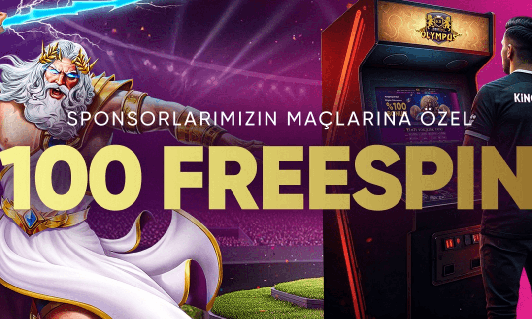 Sponsor Maçlarına Özel 100 Freespin