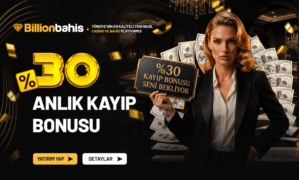 %30 Anlık Kayıp Bonusu