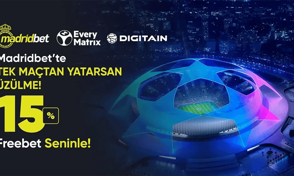 Kılpayı Freebet — Tek Maçtan Yatan Kupona %15