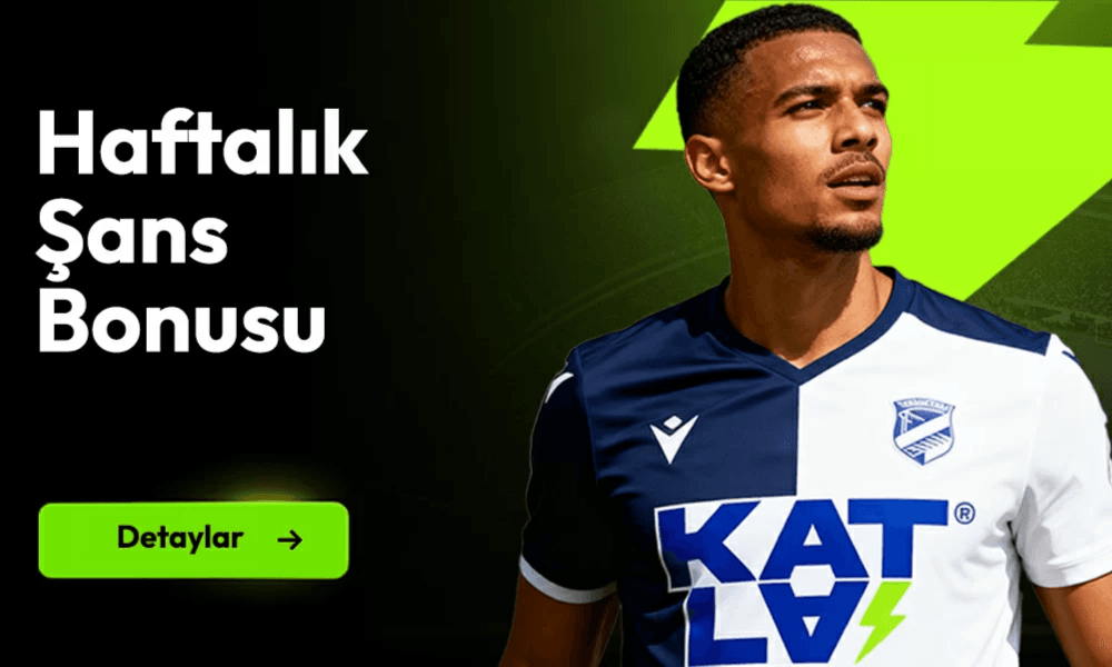 Haftalık Şans Bonusu — %10'a Kadar