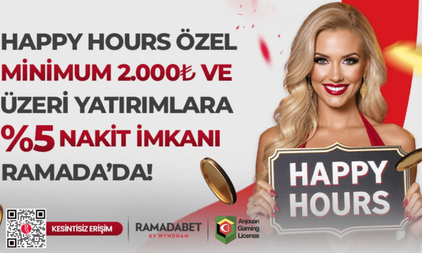 %5 Happy Hours — 14:00–18:00 Arası Yatırıma