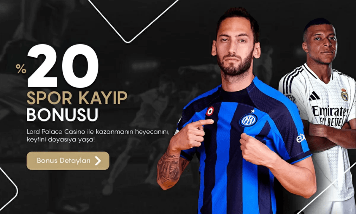 %20 Spor Kayıp Bonusu — Kazanç Kısıtlaması Yok