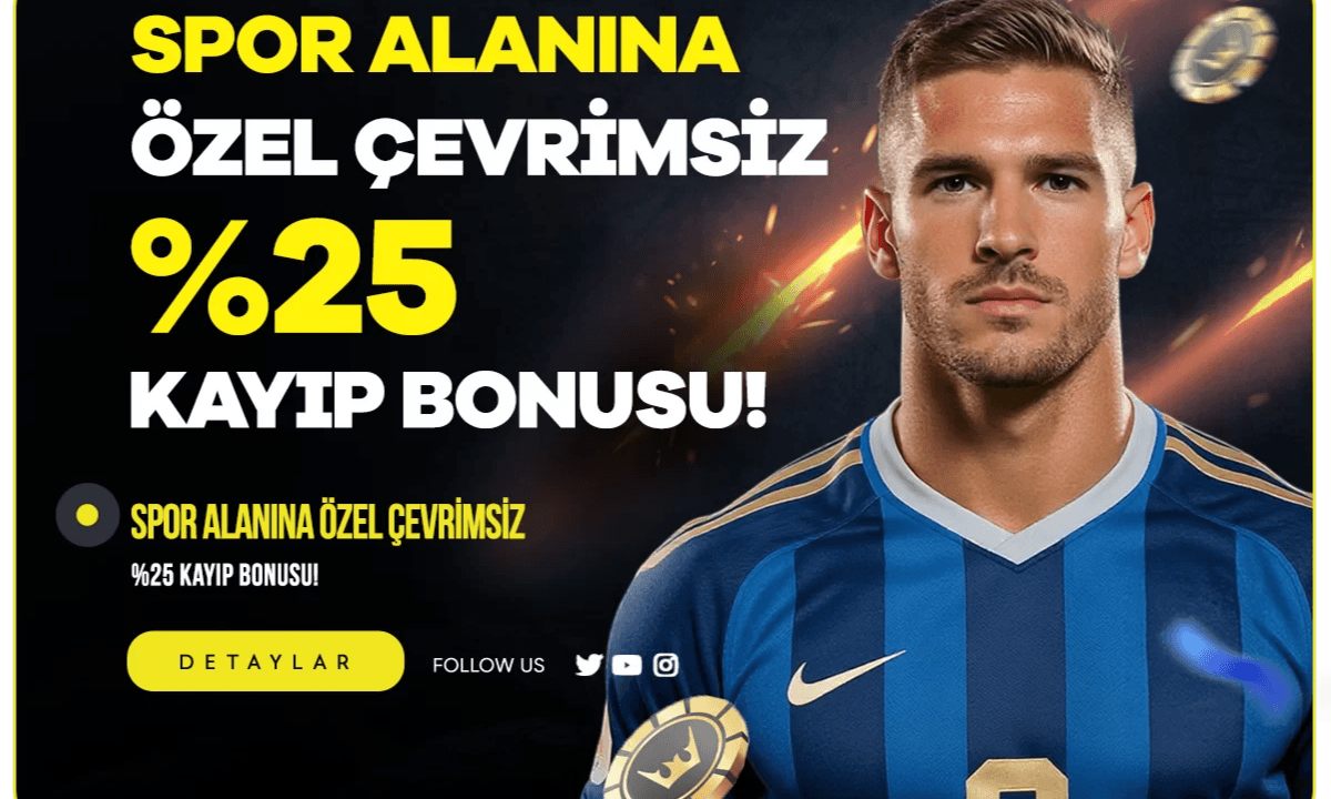 %25 Çevrimsiz Spor Kayıp Bonusu