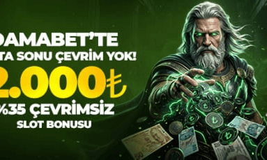 Hafta Sonuna Özel %35 Slot Yatırım Bonusu