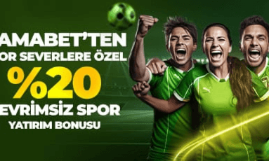 %20 Çevrimsiz Spor Yatırım Bonusu