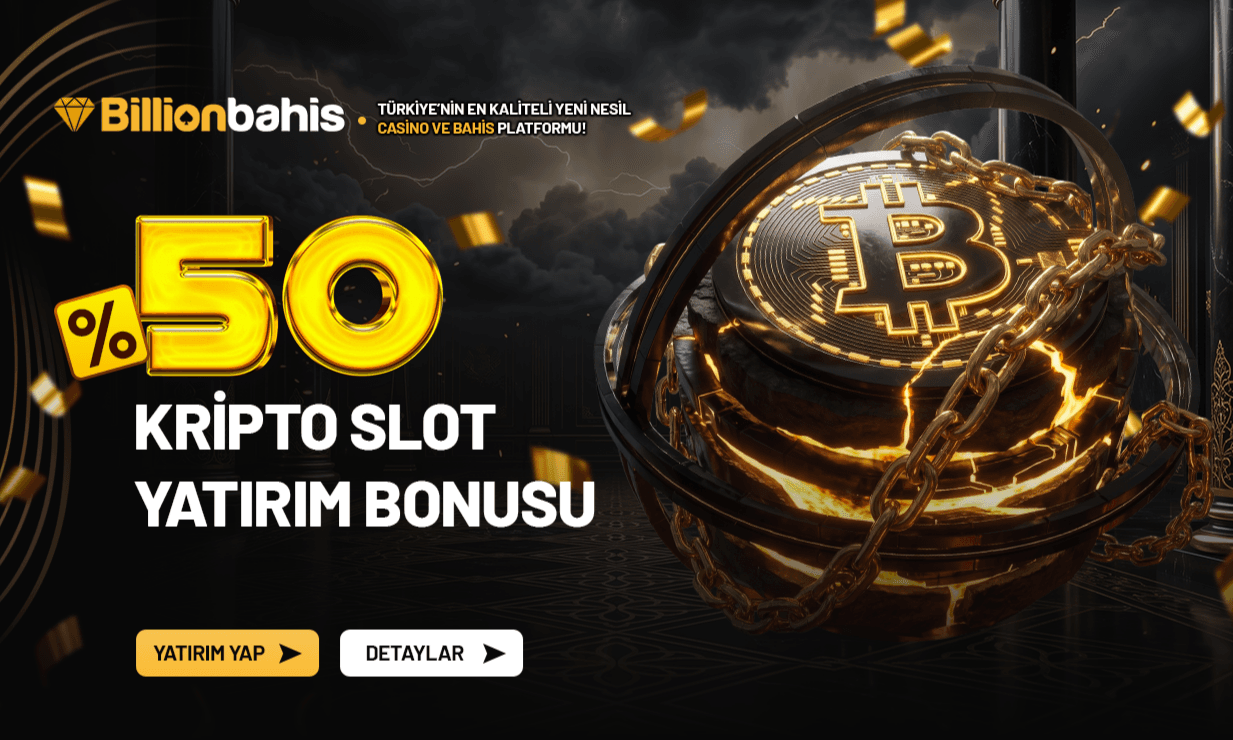 %50 Kripto Yatırımına Özel Slot Bonusu