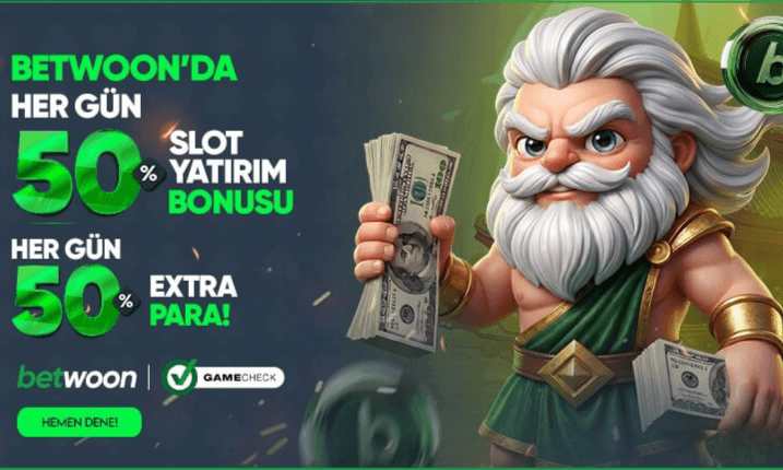 %50 Casino Slot Yatırım Bonusu — 1.000₺'ye Kadar