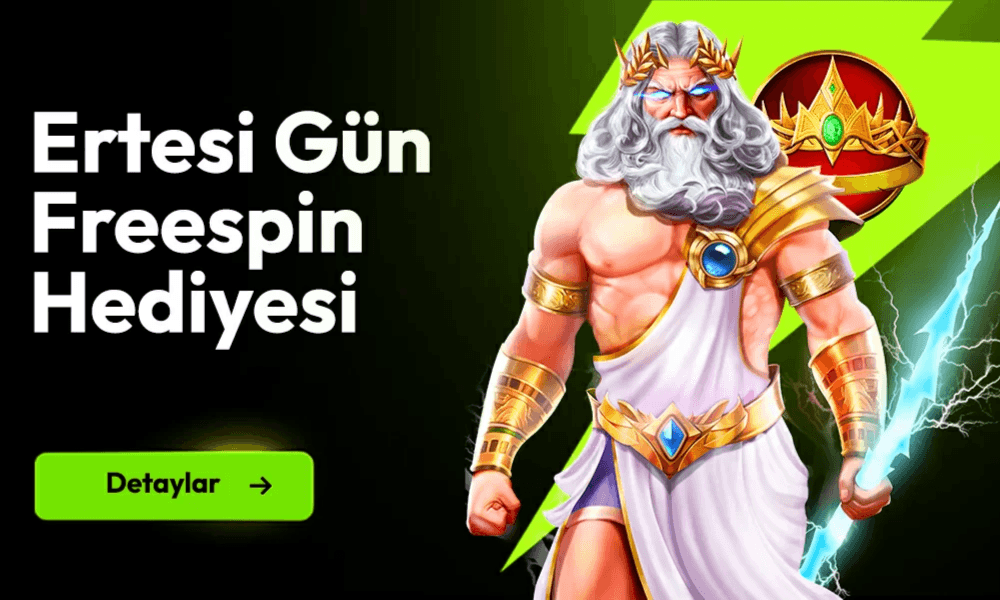 Ertesi Gün 250 Freespin'e Kadar Freespin