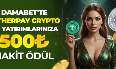 Tetherpay Kripto'ya Özel Nakit Yatırım Bonusu — 500₺'ye Kadar