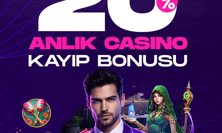 %20 Anlık Casino Kayıp Bonusu