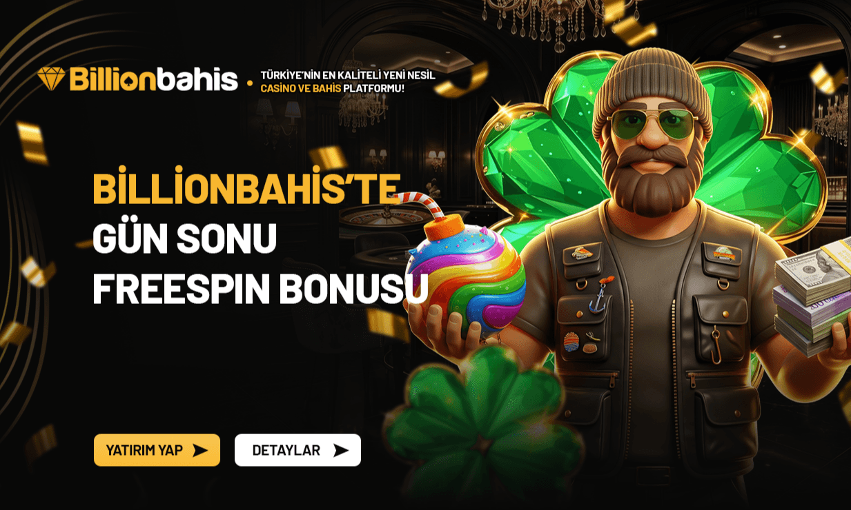 BillionBahis'te Gün Sonu Freespin