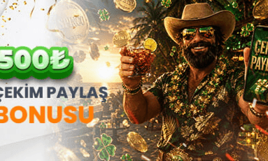 Çekim Paylaş Bonusu — 500₺'ye Kadar Nakit