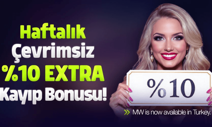 Haftalık %10 Telafi Bonusu — 35.000₺'ye Kadar