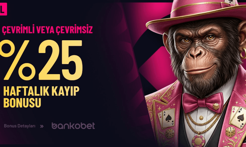 Haftalık Kayıp Bonusu — VIP Seviyesine Göre %25'e Kadar
