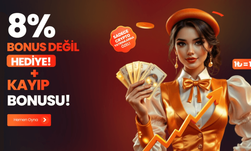 Kripto Yatırımlara %8 Hediye — 8.000₺'ye Kadar