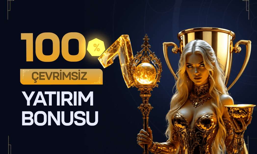 %100 Çevrimsiz Nakit Yatırım Bonusu — 3.000₺'ye Kadar