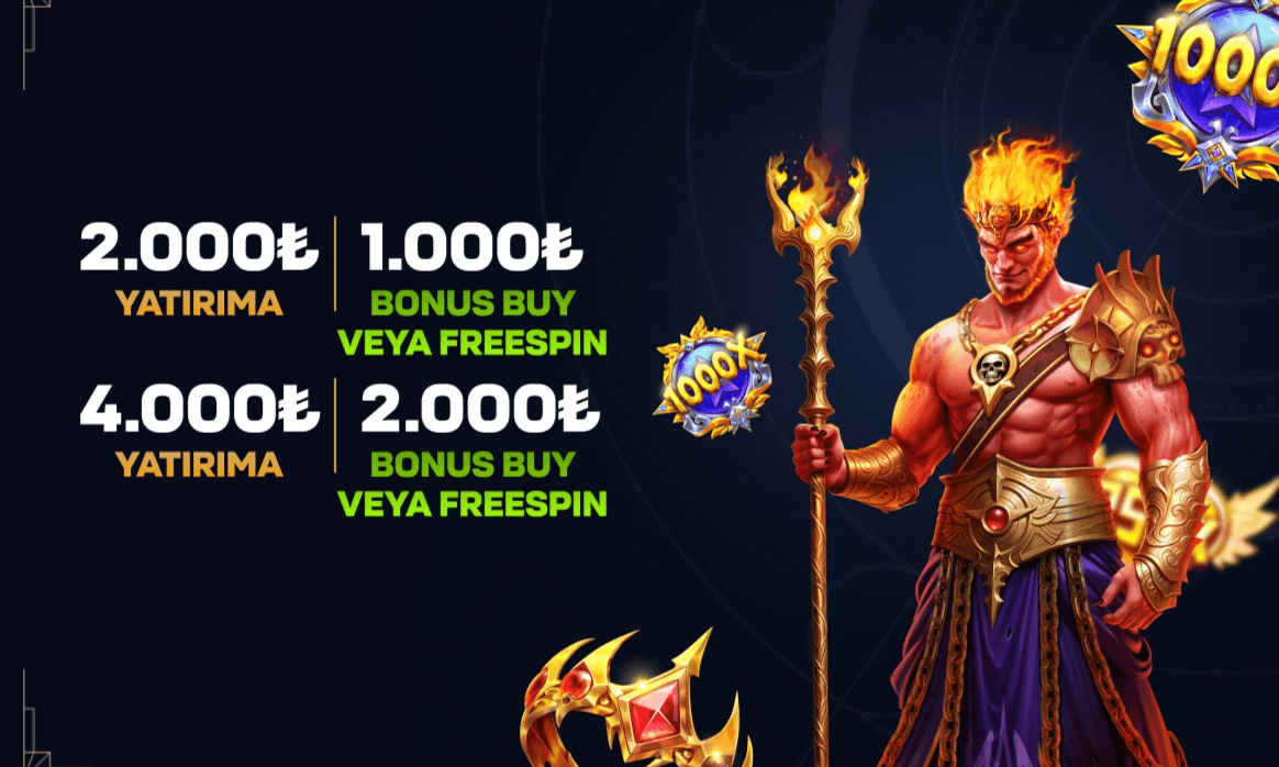 Hediye Bonus Buy veya Freespin — 4.000₺ Yatırıma 2.000₺