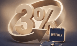 Kaybeden Bahislere Haftalık %3 Cashback