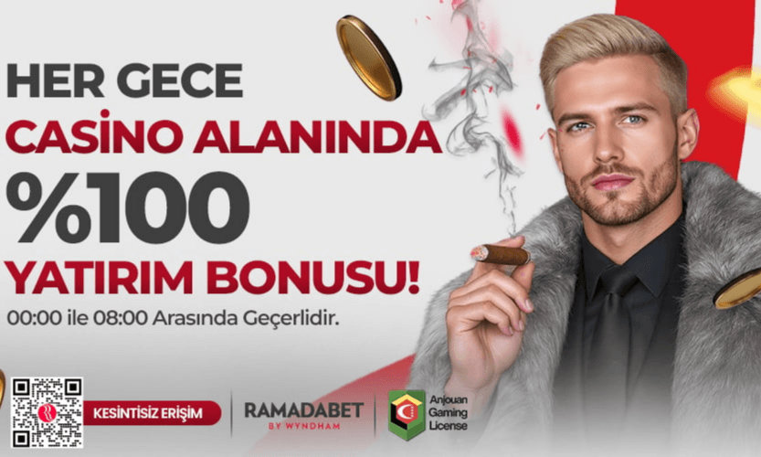 Her Gece %100 Yatırım Bonusu — 5.000₺'ye Kadar