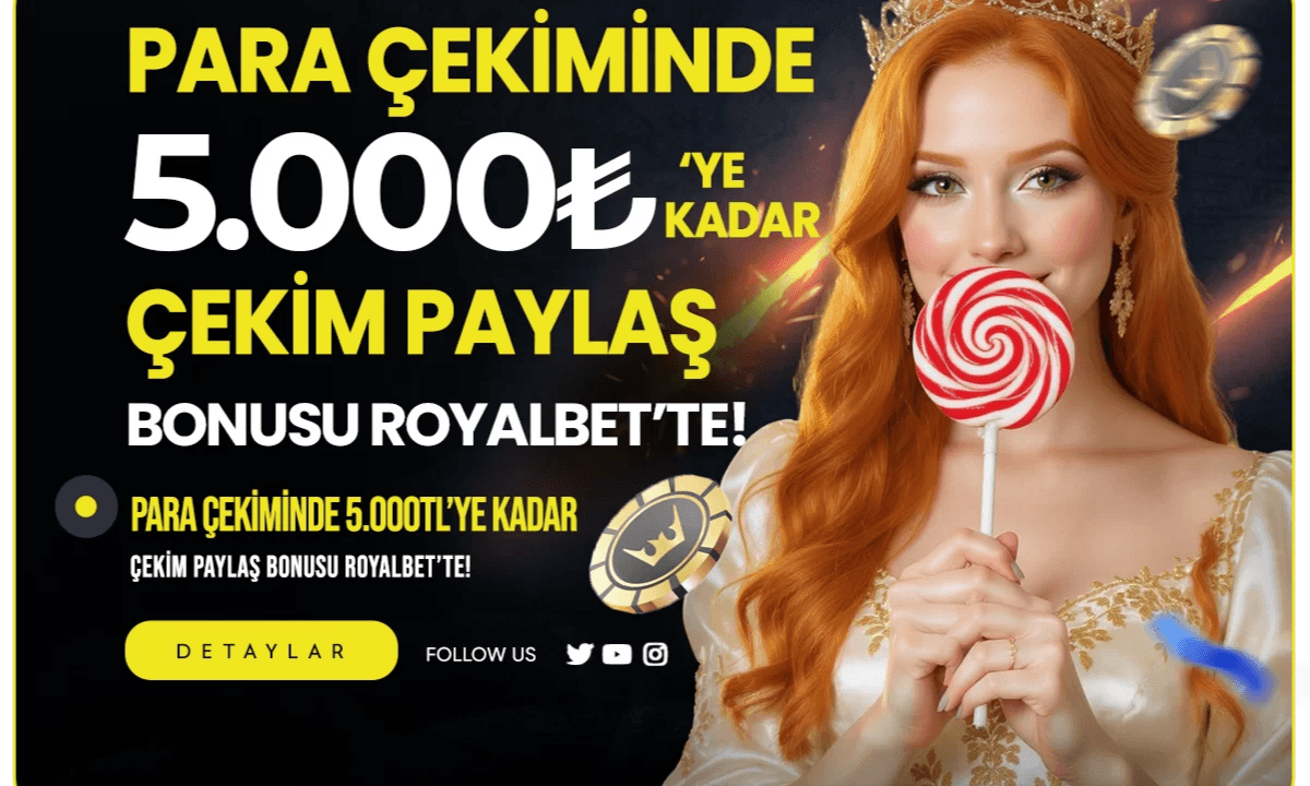 Çekimini Paylaş, Nakit Bonus Kazan — 5.000₺'ye Kadar