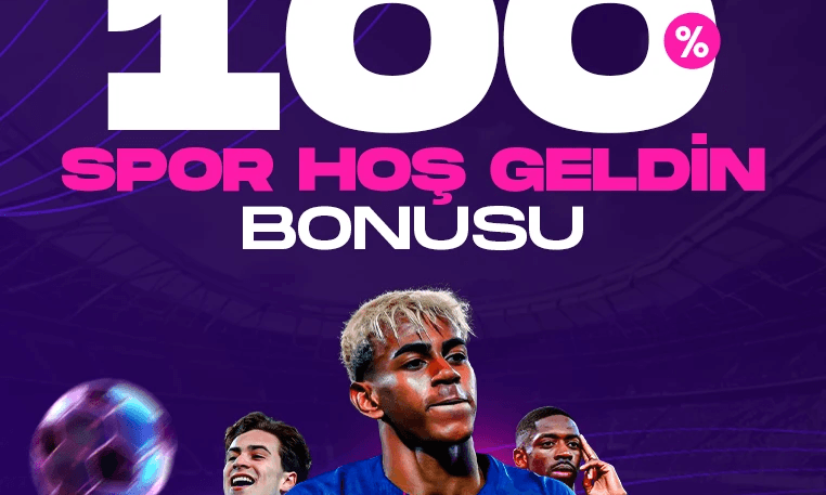 %100 Spor Hoş Geldin Bonusu