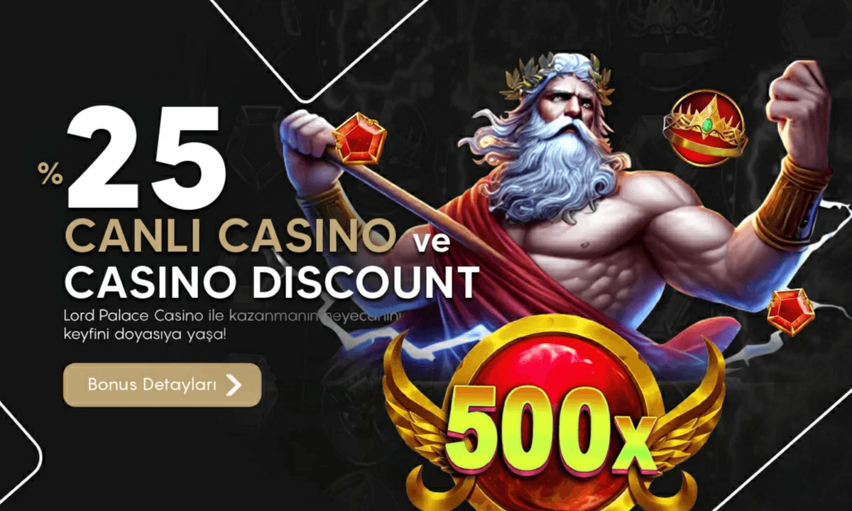 %25 Casino Discount — Çevrimsiz Kayıp Bonusu