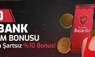 %10 Çevrim Şartsız Cepbank Yatırım Bonusu