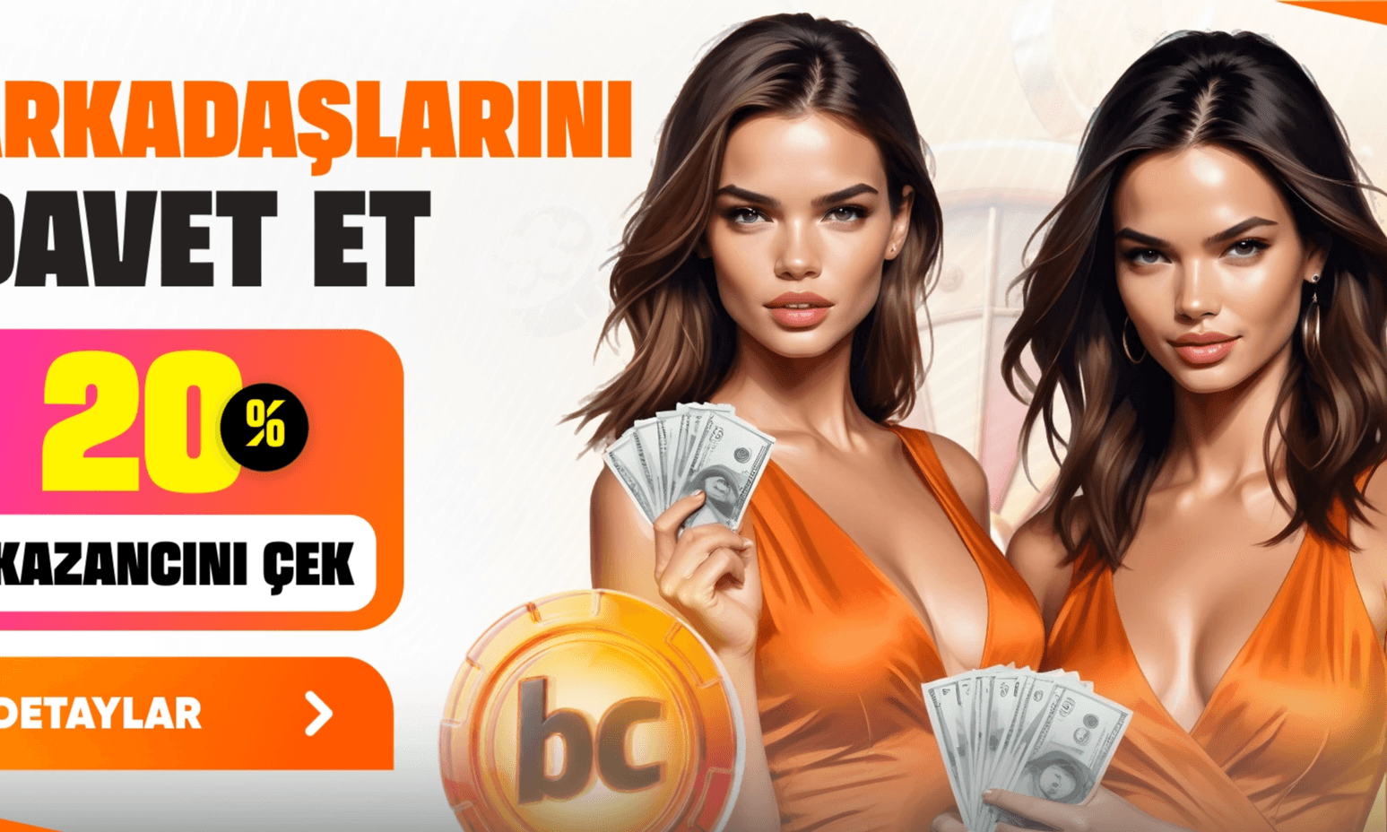 Arkadaş Davet Bonusu — Arkadaş Başına 5.000₺'ye Kadar