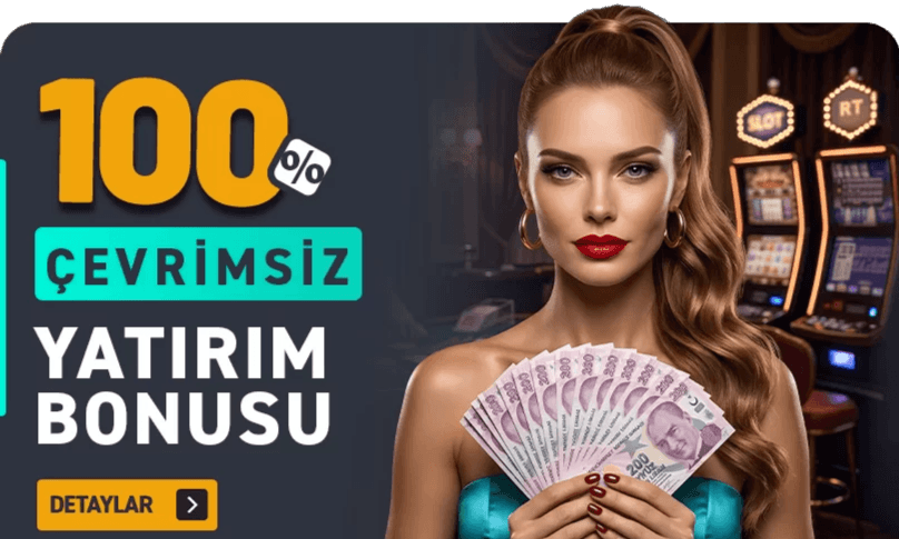 %100 Çevrimsiz Yatırım Bonusu