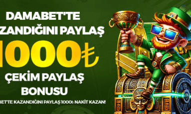 Çekimini Paylaş — 1.000₺'ye Kadar Bonus