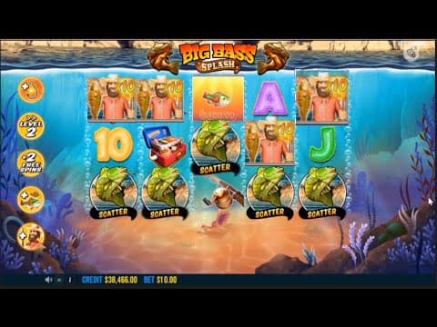 Big Bass Splash x10 Balıkçı Çarpanı